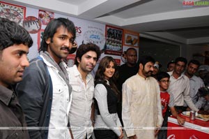 Balakrishna, Vishnu & Ileana Launch Almas Bakery at SR Nagar