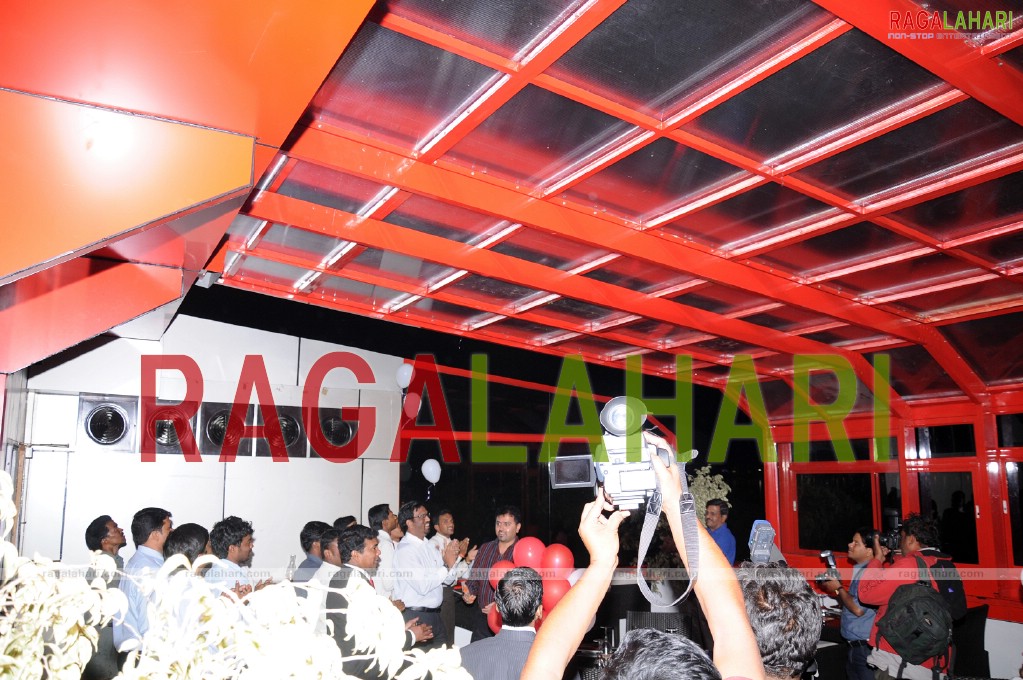 Terrace Barbeque  launch at Necklace Road, Hyderabad