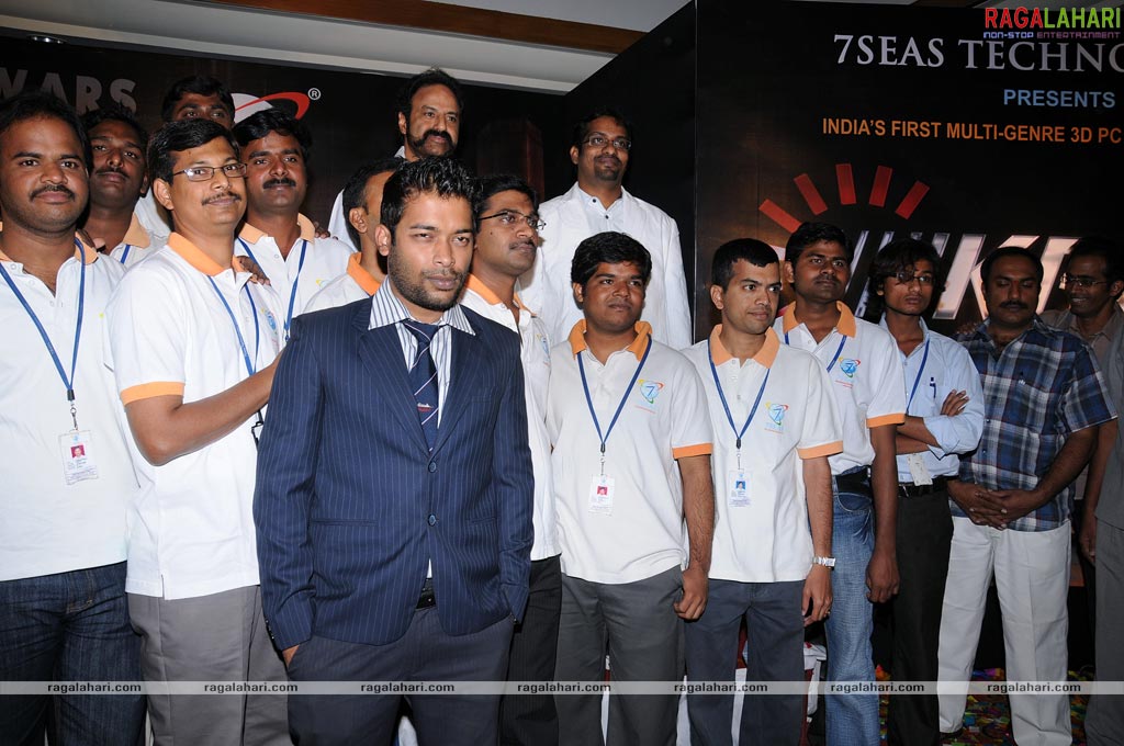 Balakrishna Launches KRAZE 3D Game from 7Seas Technologies