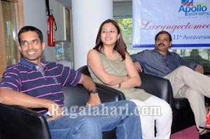 Gopichand, Jwala Gutta at 11th Anniversary Celebrations of Throat Cancer Survivors