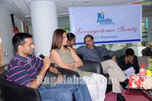 Gopichand, Jwala Gutta at 11th Anniversary Celebrations of Throat Cancer Survivors