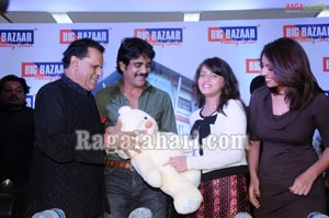 Nagarjuna Launches Big Bazaar Family Center at Kachiguda