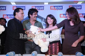 Nagarjuna Launches Big Bazaar Family Center at Kachiguda