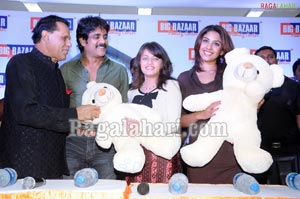 Nagarjuna Launches Big Bazaar Family Center at Kachiguda