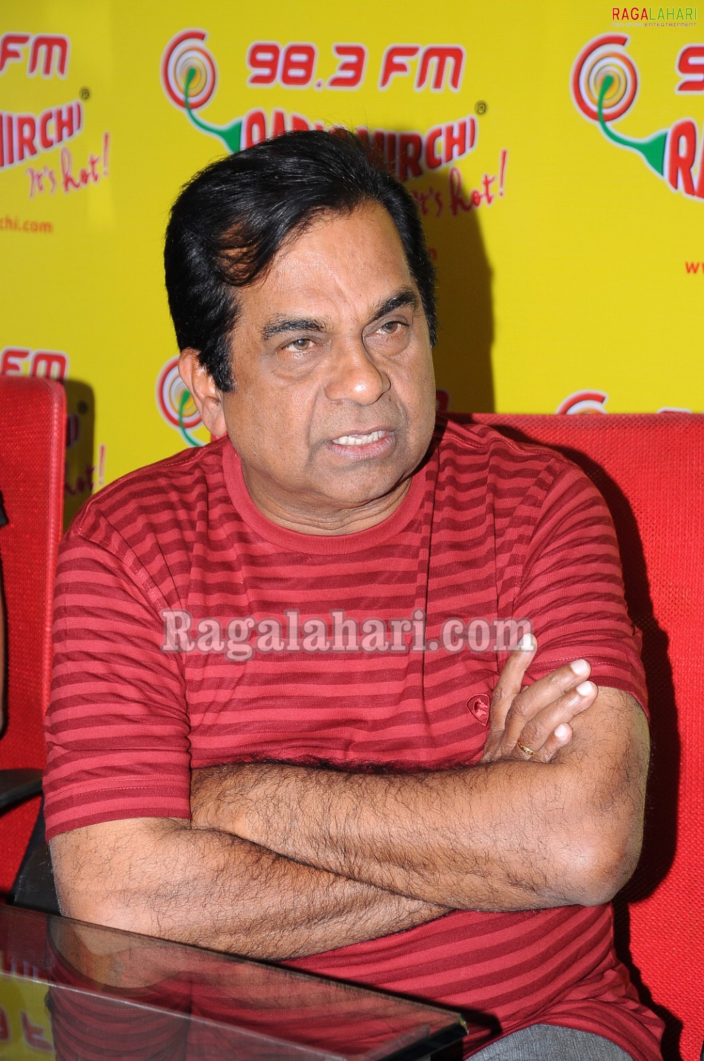 Brahmanandam at Radio Mirchi