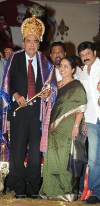 D. Ramanaidu Felicitated by Telugu Film Industry