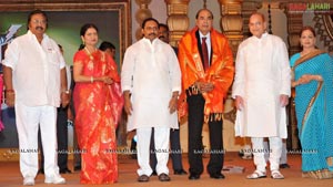 D. Ramanaidu Felicitated by Telugu Film Industry