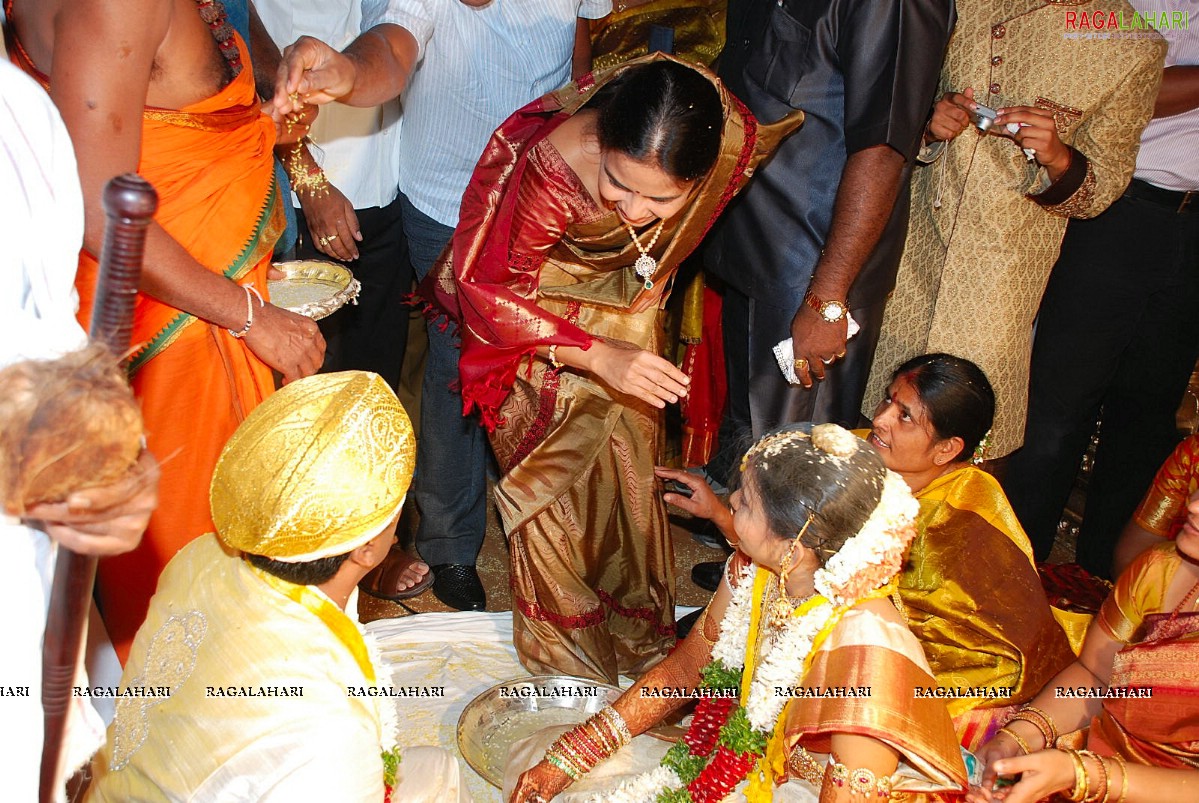 Ram Bhupal Reddy Daughter Dedeepya Rani Wedding