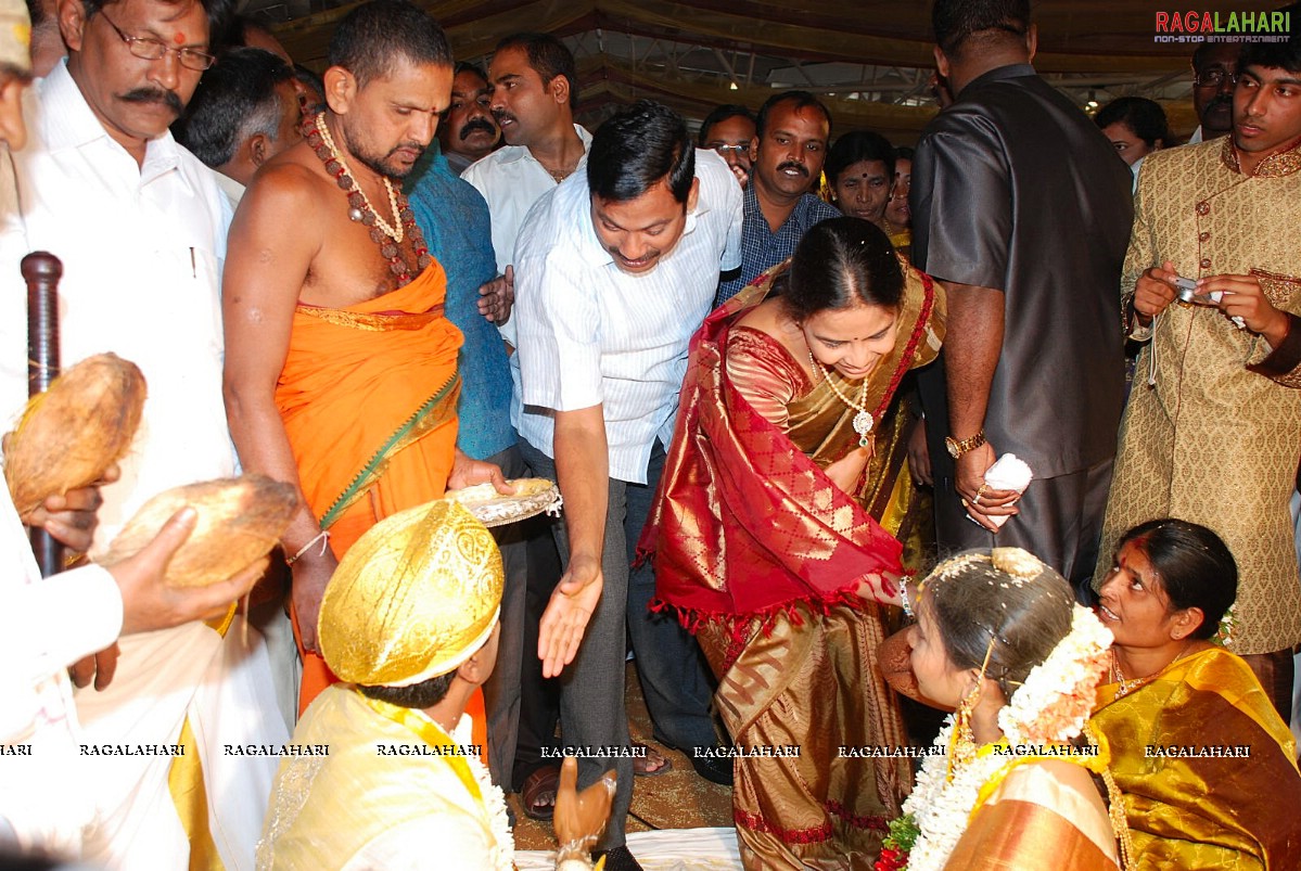 Ram Bhupal Reddy Daughter Dedeepya Rani Wedding