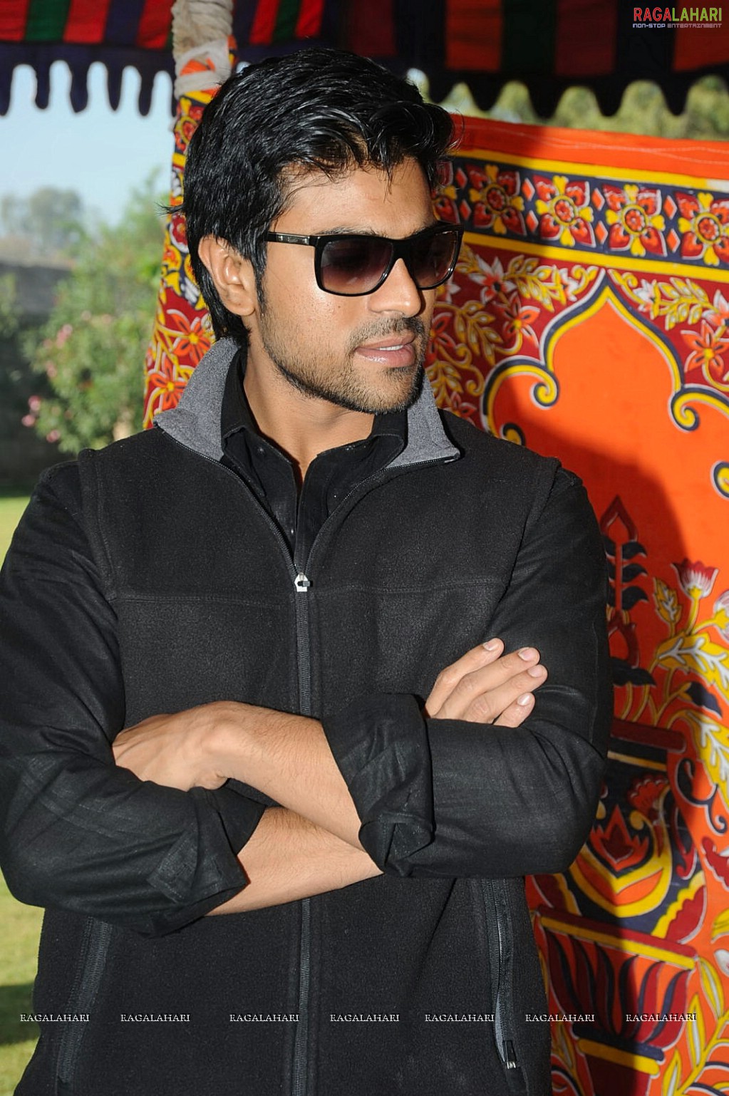 Charan at Hyd Santhi Nagar Christmas Celebrations 2010