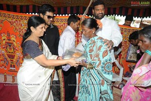 Ram Charan at Santhinagar Christmas Celebrations