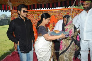 Ram Charan at Santhinagar Christmas Celebrations