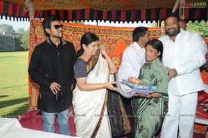 Ram Charan at Santhinagar Christmas Celebrations