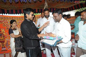 Ram Charan at Santhinagar Christmas Celebrations