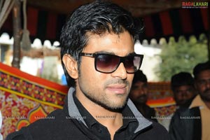 Ram Charan at Santhinagar Christmas Celebrations