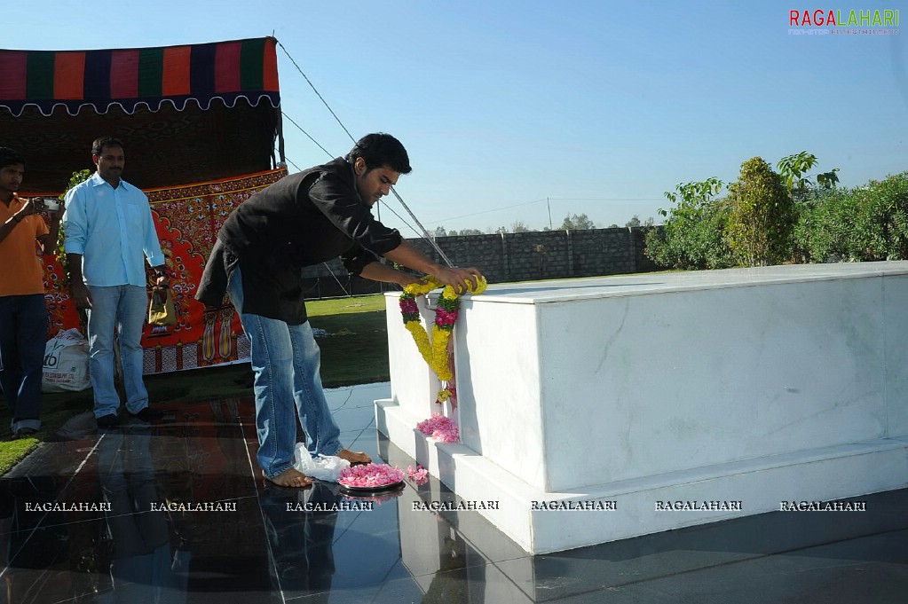 Charan at Hyd Santhi Nagar Christmas Celebrations 2010