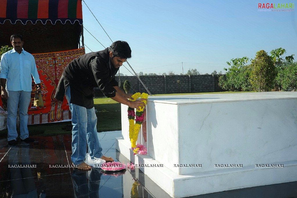 Charan at Hyd Santhi Nagar Christmas Celebrations 2010