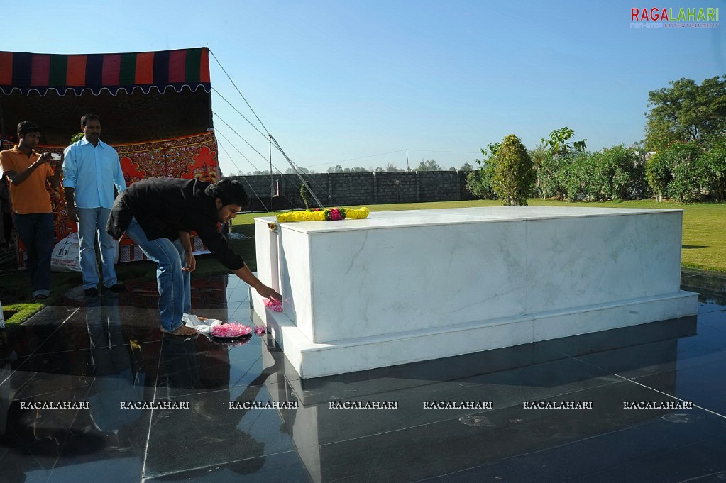 Charan at Hyd Santhi Nagar Christmas Celebrations 2010