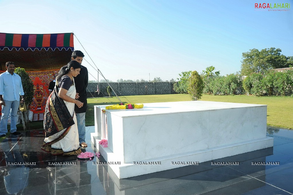 Charan at Hyd Santhi Nagar Christmas Celebrations 2010