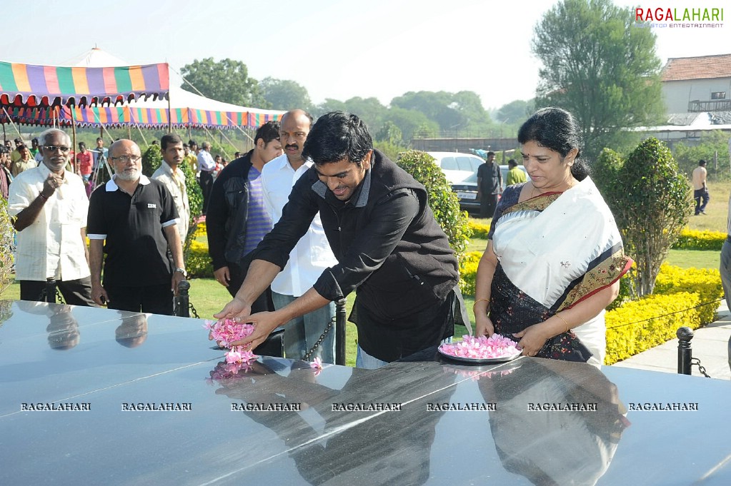 Charan at Hyd Santhi Nagar Christmas Celebrations 2010