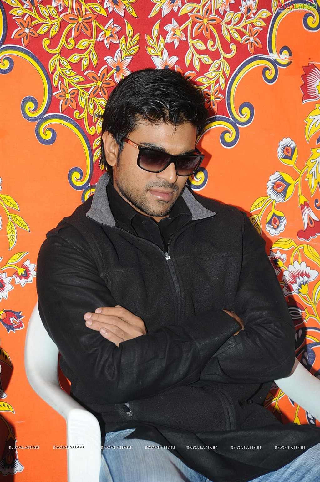 Charan at Hyd Santhi Nagar Christmas Celebrations 2010