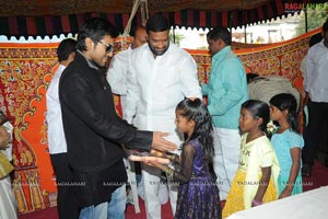 Ram Charan at Santhinagar Christmas Celebrations