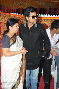 Ram Charan at Santhinagar Christmas Celebrations