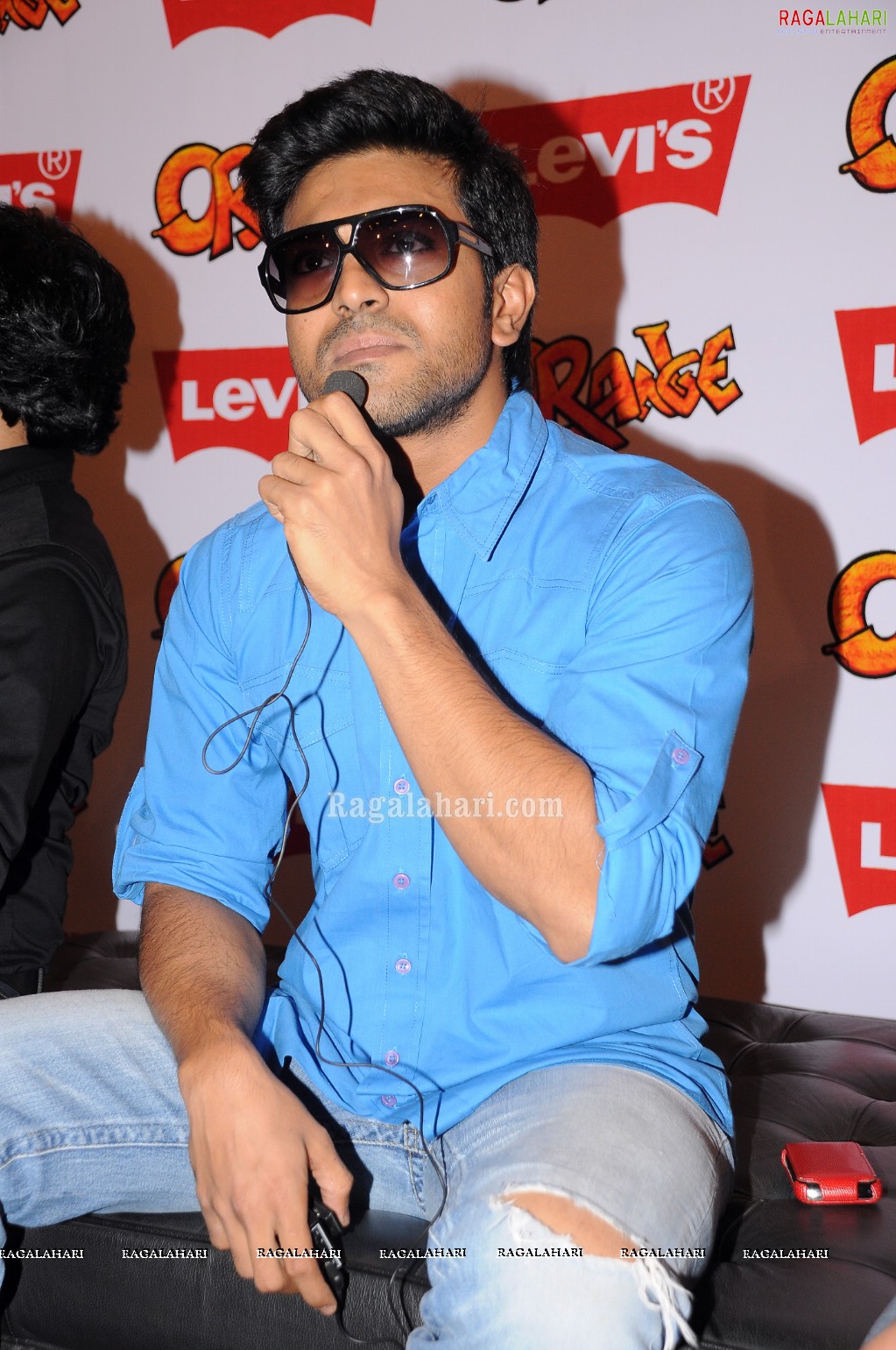 Charan at Levis Showroom, Hyd