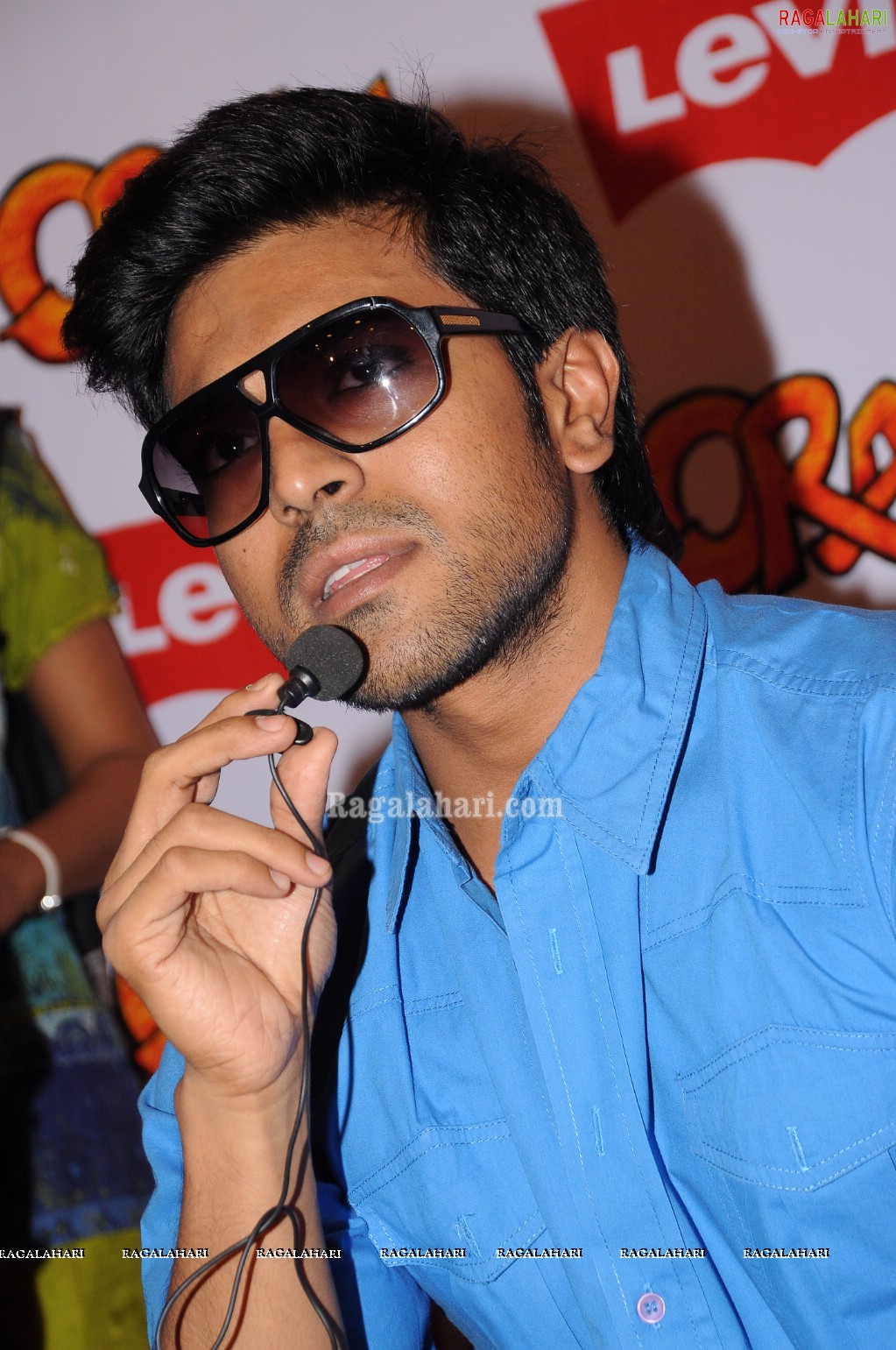 Charan at Levis Showroom, Hyd