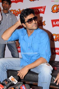 Ramcharan Tej at Levis