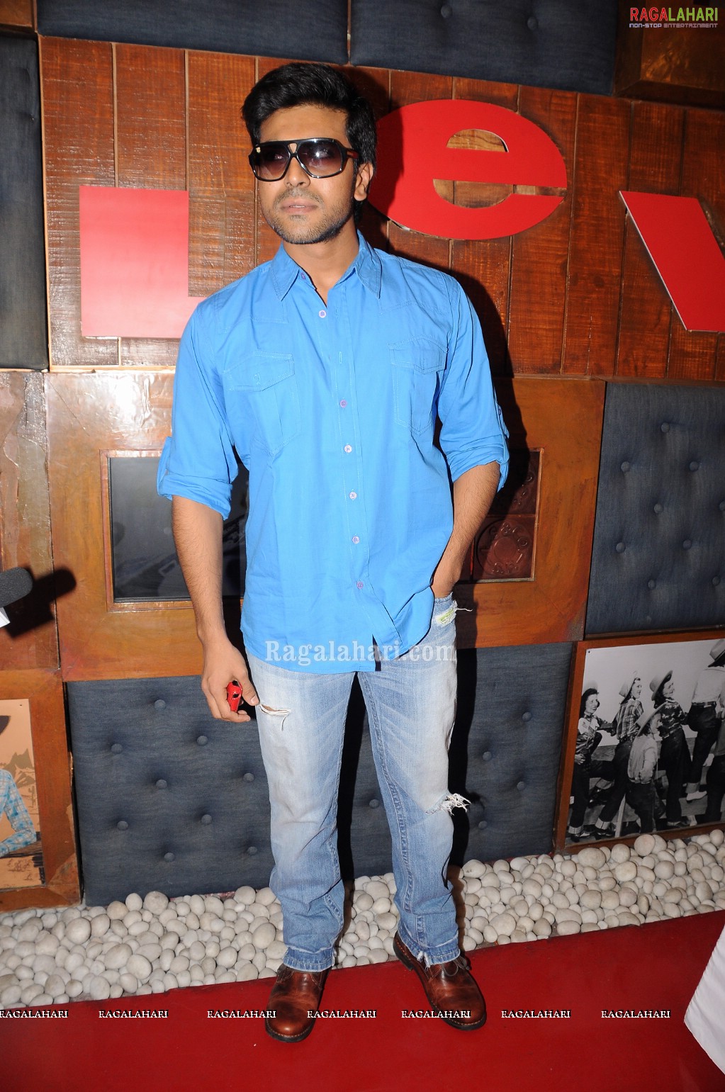 Charan at Levis Showroom, Hyd