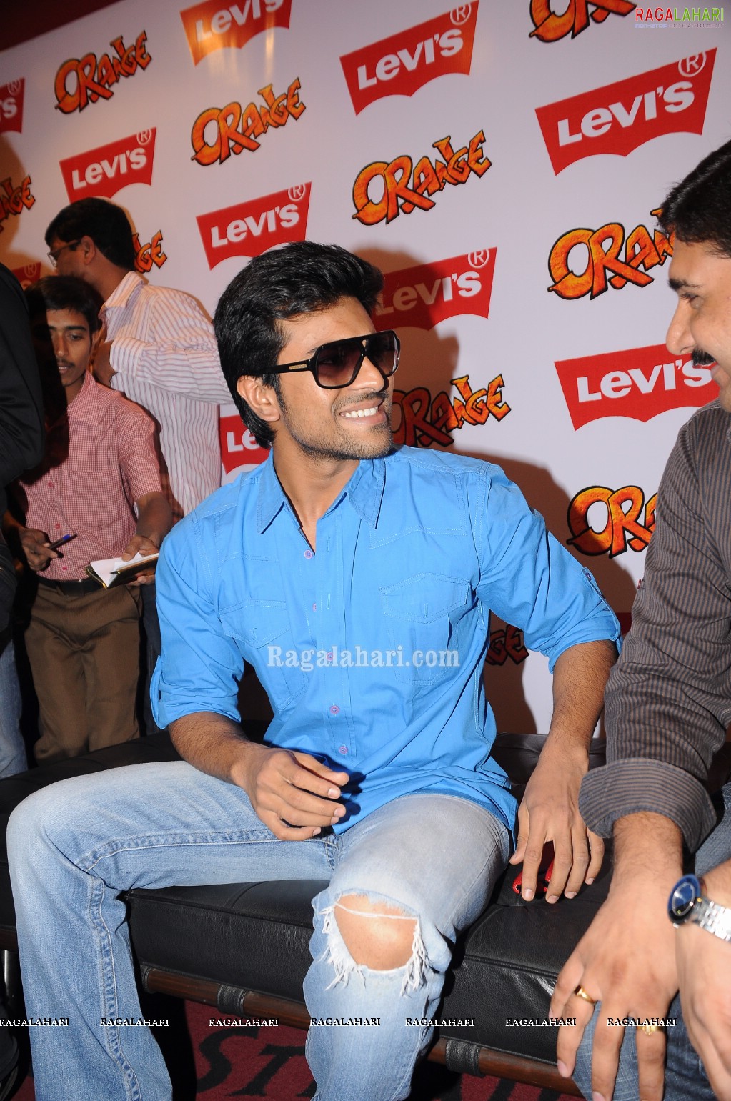 Charan at Levis Showroom, Hyd