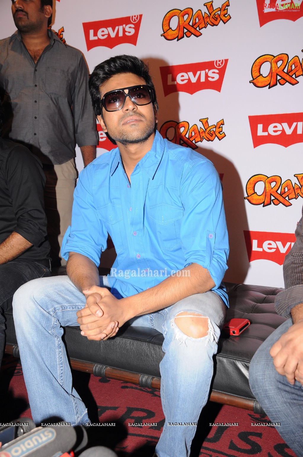 Charan at Levis Showroom, Hyd