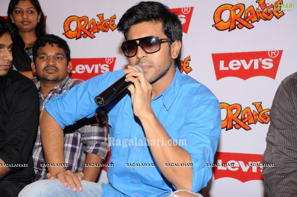 Charan at Levis Showroom, Hyd