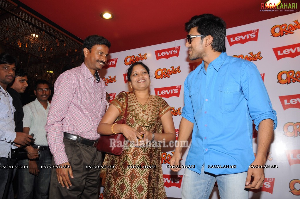 Charan at Levis Showroom, Hyd