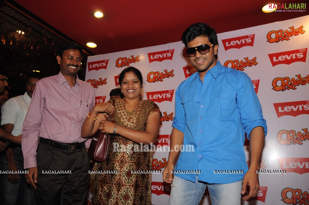 Charan at Levis Showroom, Hyd