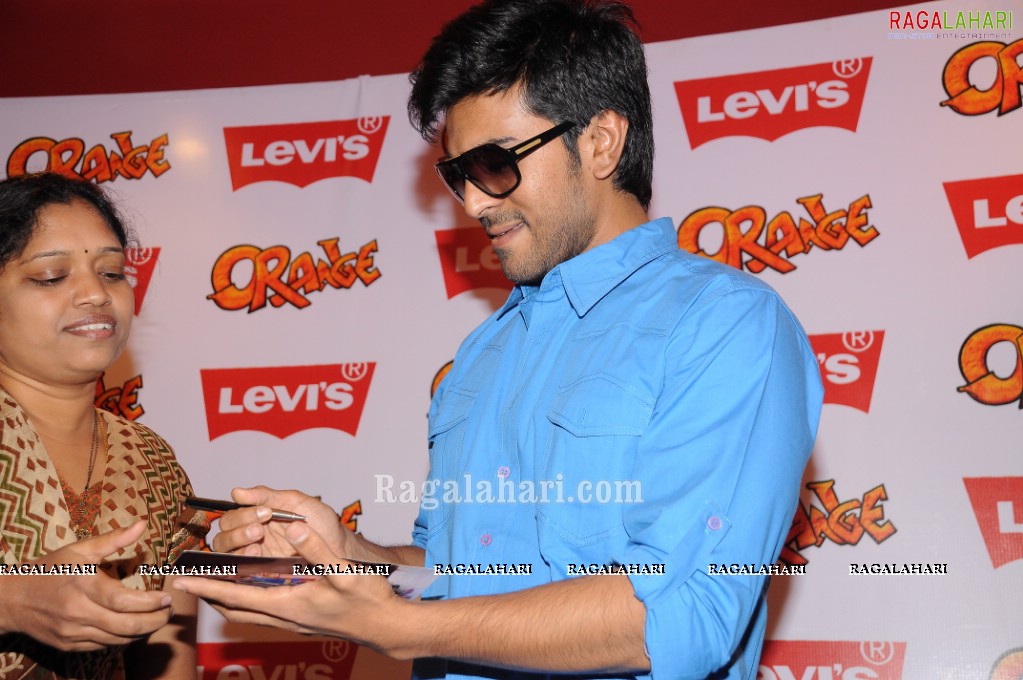 Charan at Levis Showroom, Hyd