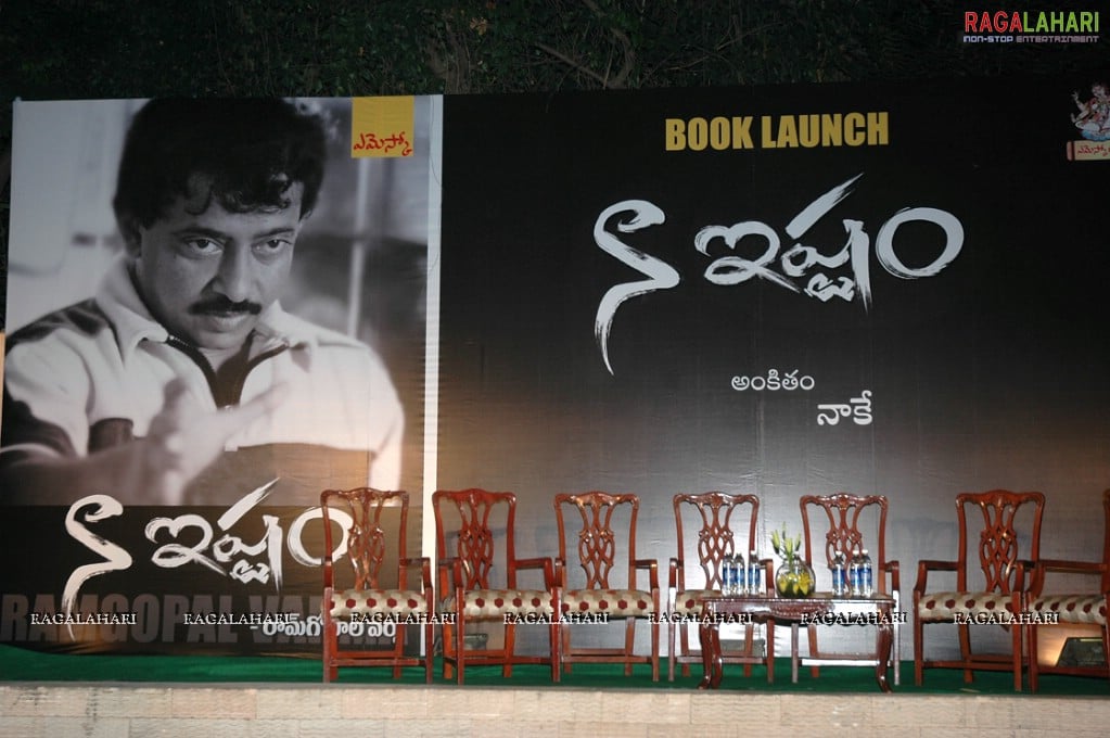Ram Gopal Varma's 'Naa Ishtam' Book Launch