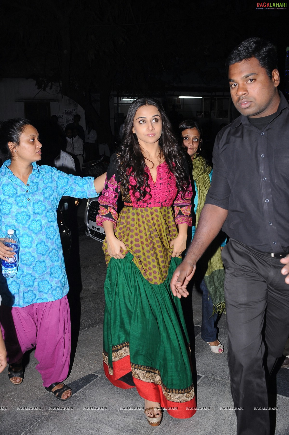 Rani Mukherjee and Vidya Balan at TMC, Hyd