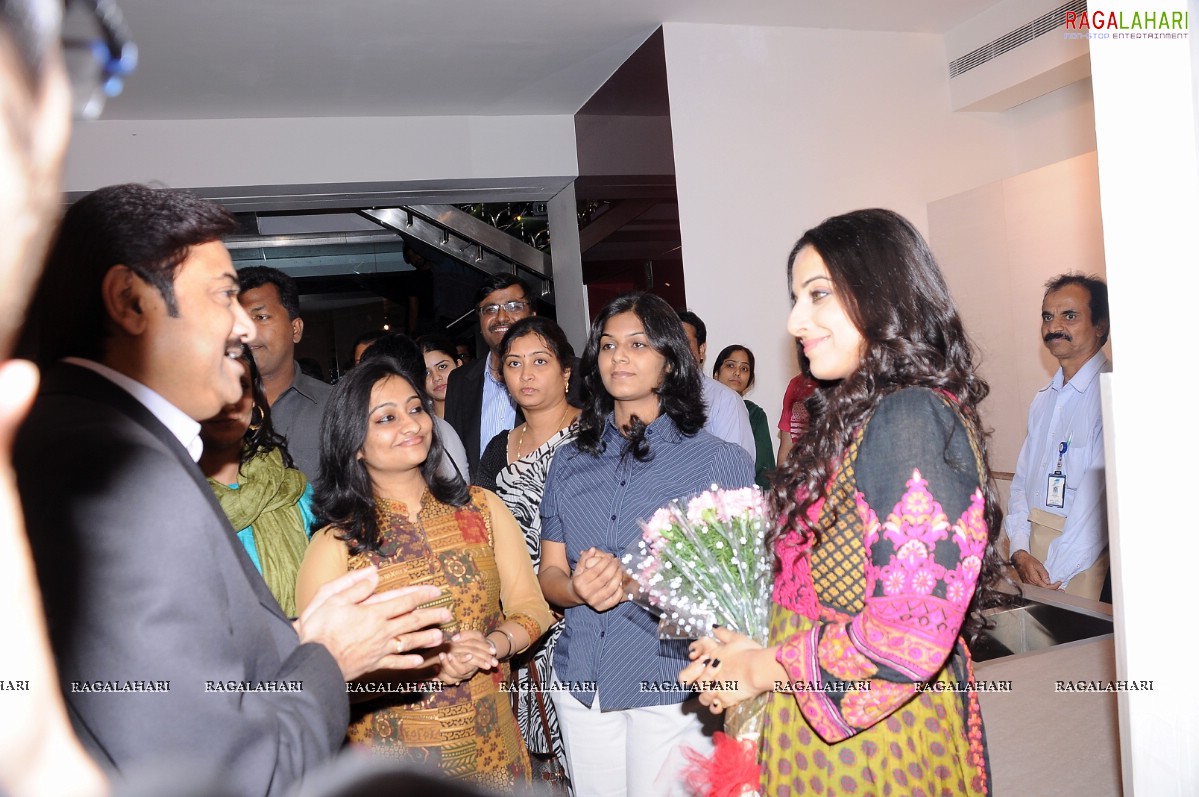 Rani Mukherjee and Vidya Balan at TMC, Hyd