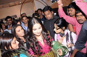 Rani Mukherjee and Vidya Balan at TMC Electronics, Hyderabad