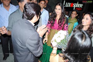 Rani Mukherjee and Vidya Balan at TMC Electronics, Hyderabad