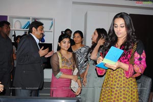 Rani Mukherjee and Vidya Balan at TMC Electronics, Hyderabad