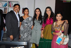 Rani Mukherjee and Vidya Balan at TMC Electronics, Hyderabad