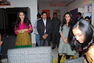 Rani Mukherjee and Vidya Balan at TMC Electronics, Hyderabad