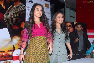 Rani Mukherjee and Vidya Balan at Cinemax, Hyderabad