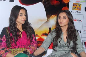 Rani Mukherjee and Vidya Balan at Cinemax, Hyderabad