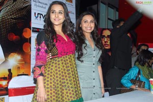 Rani Mukherjee and Vidya Balan at Cinemax, Hyderabad