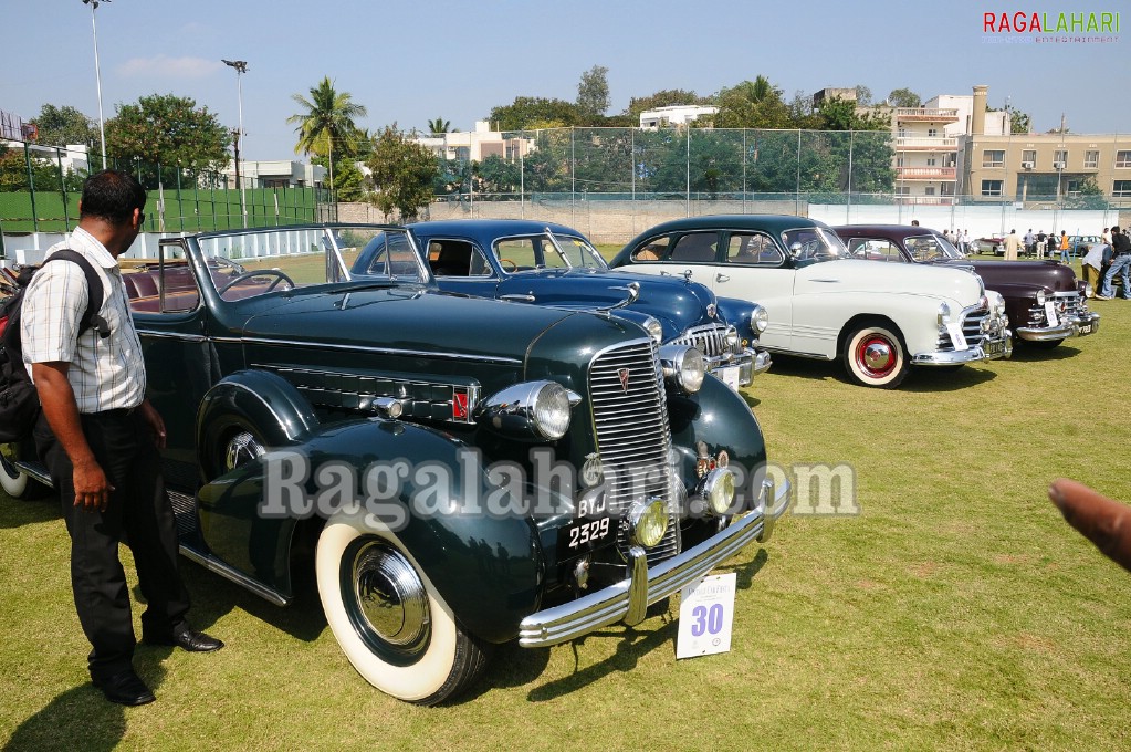 Vintage Car Exhibition at Secunderabad Club