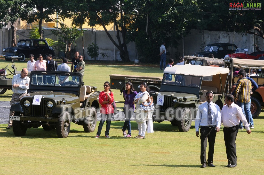 Vintage Car Exhibition at Secunderabad Club